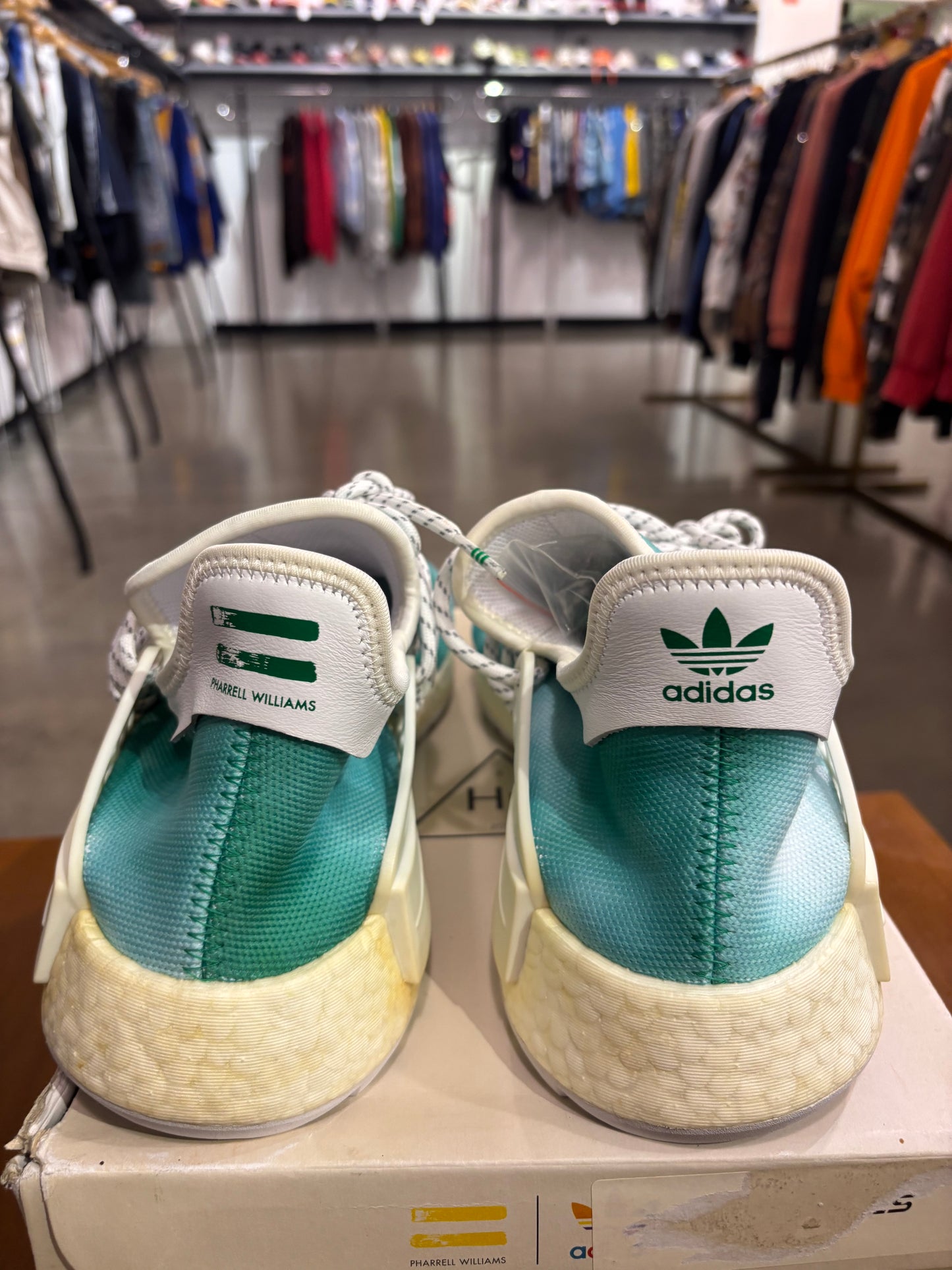 Adidas Pharrell NMD HU China Pack Youth Green