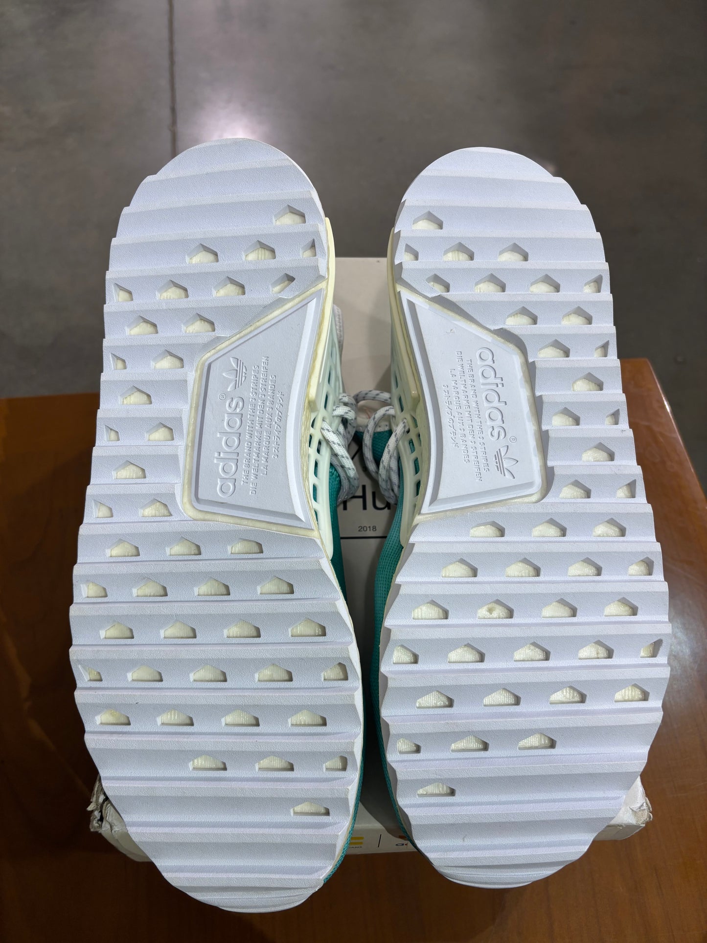Adidas Pharrell NMD HU China Pack Youth Green