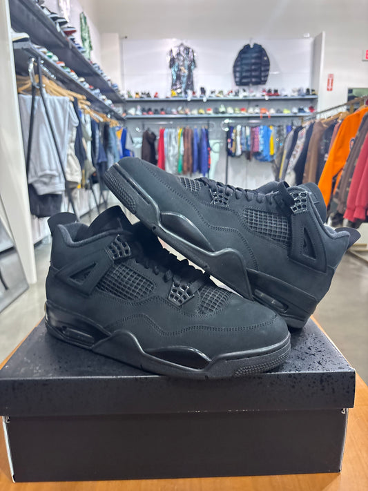 Preowned Air Jordan 4 Black Cat