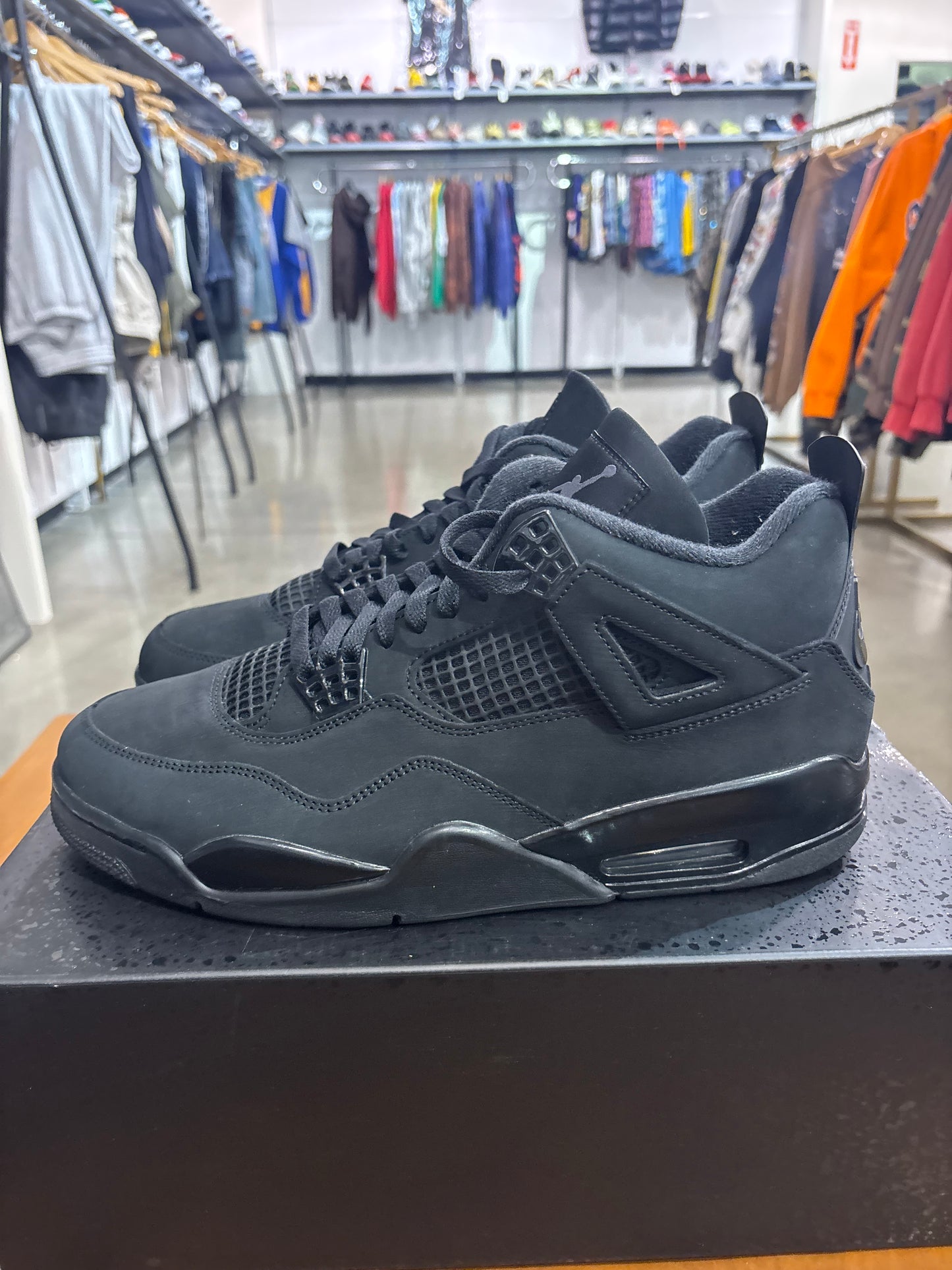 Preowned Air Jordan 4 Black Cat