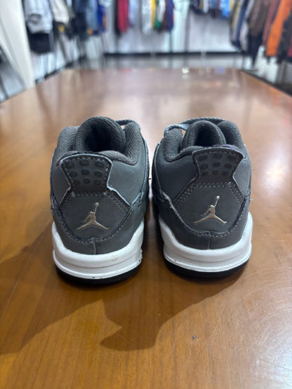 Preowned Air Jordan 4 Cool Grey