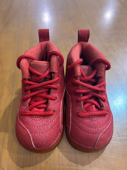 Preowned Air Jordan 12 Gym Red