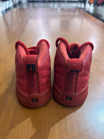 Preowned Air Jordan 12 Gym Red