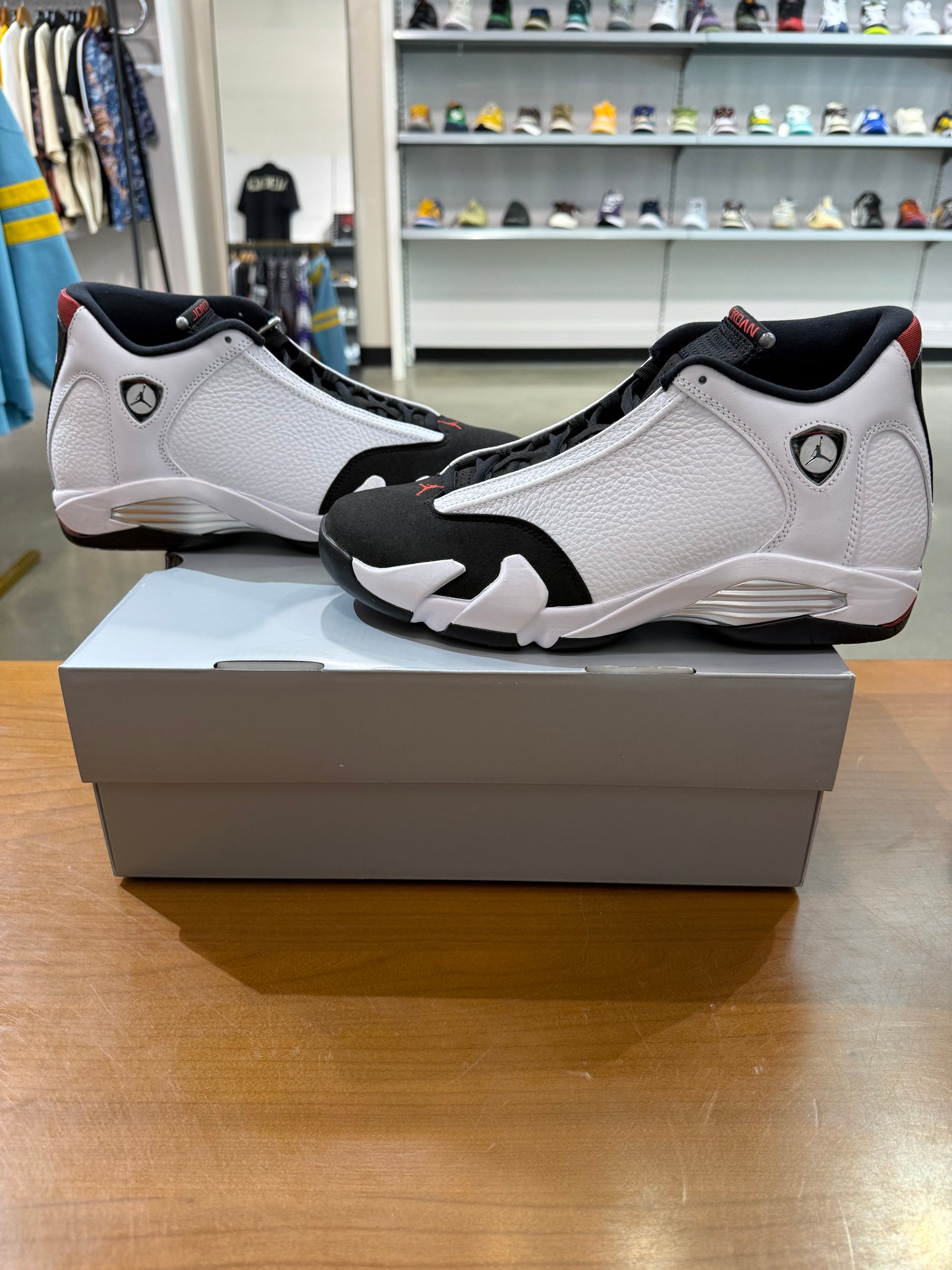 Air Jordan 14 Black White