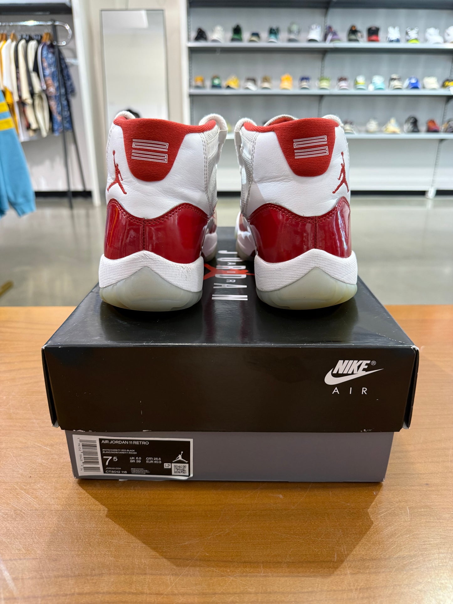 Preowned Air Jordan 11 Cherry
