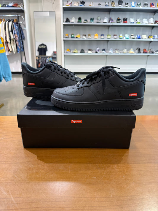 Supreme Air Force 1 Low Black