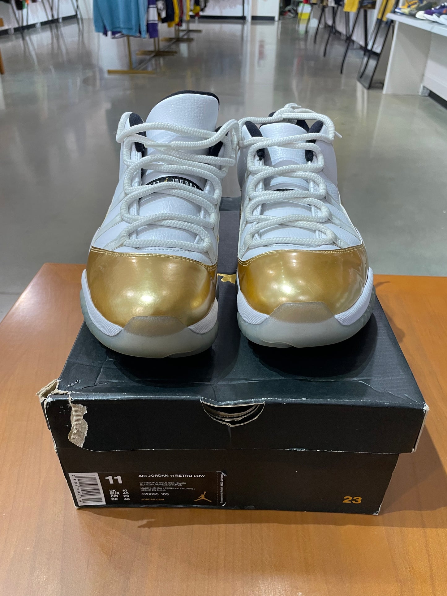 Preowned Air Jordan 11 Low Closing Ceremony