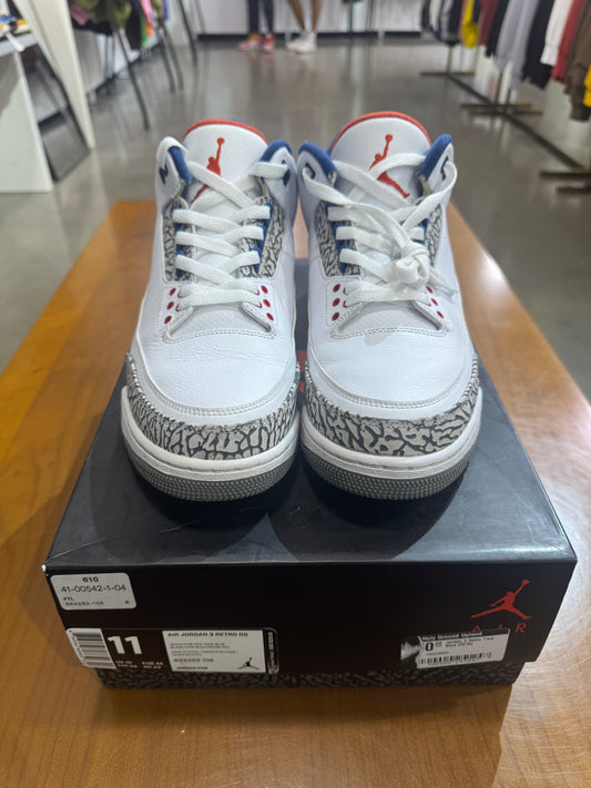 Preowned Air Jordan 3 True Blue