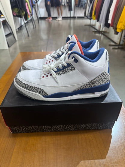 Preowned Air Jordan 3 True Blue