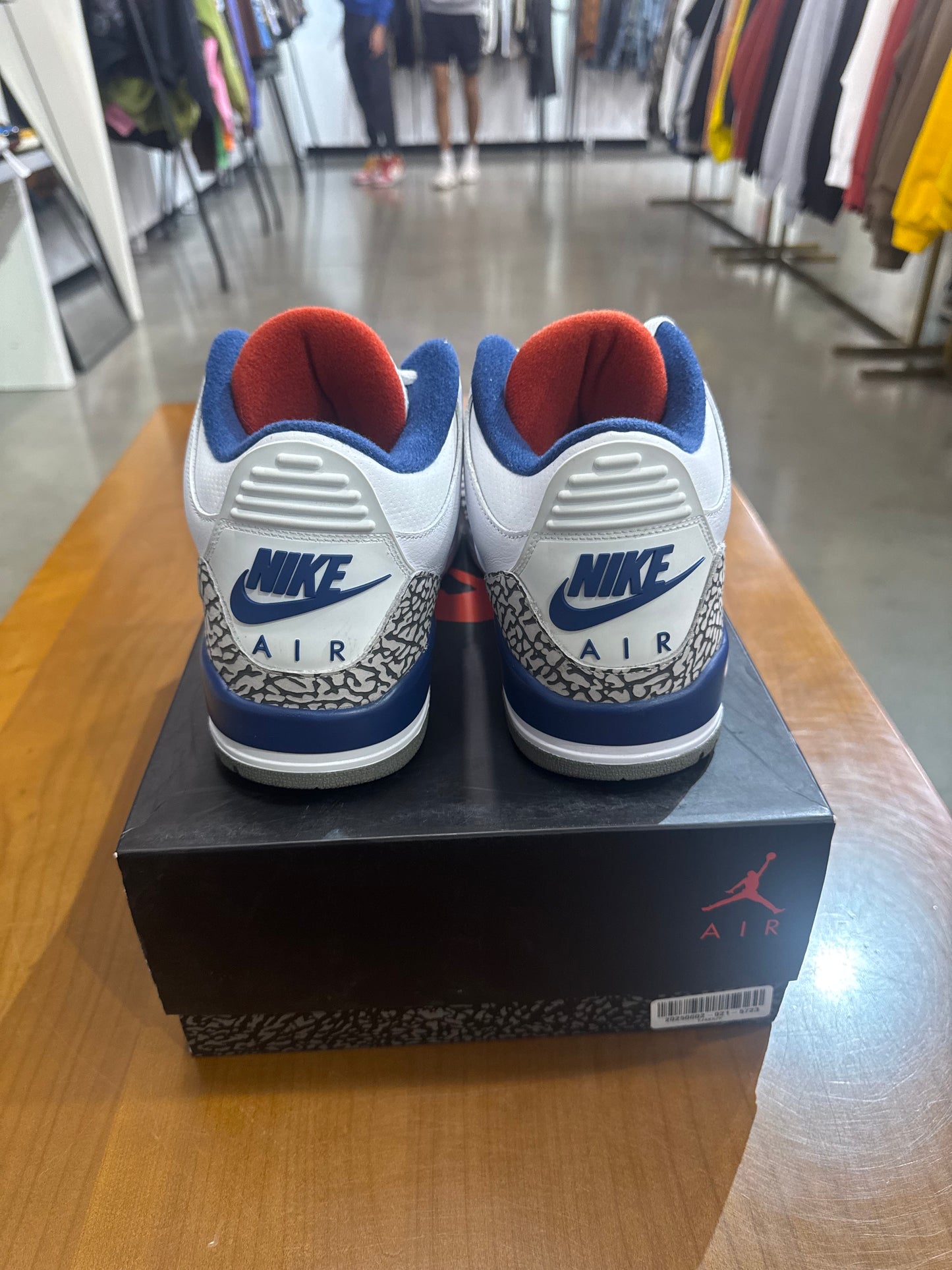 Preowned Air Jordan 3 True Blue
