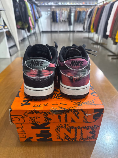 Preowned Nike Dunk Low Graffiti Pink