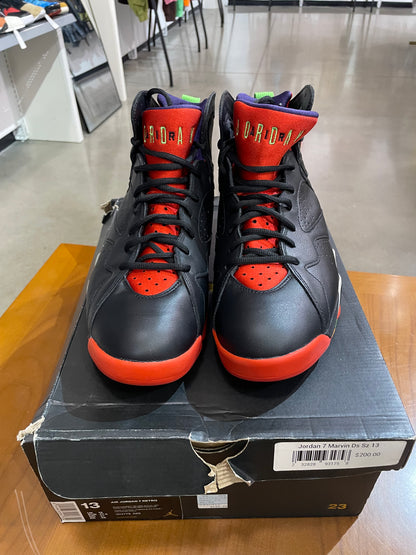 Preowned Air Jordan 7 Marvin The Martian