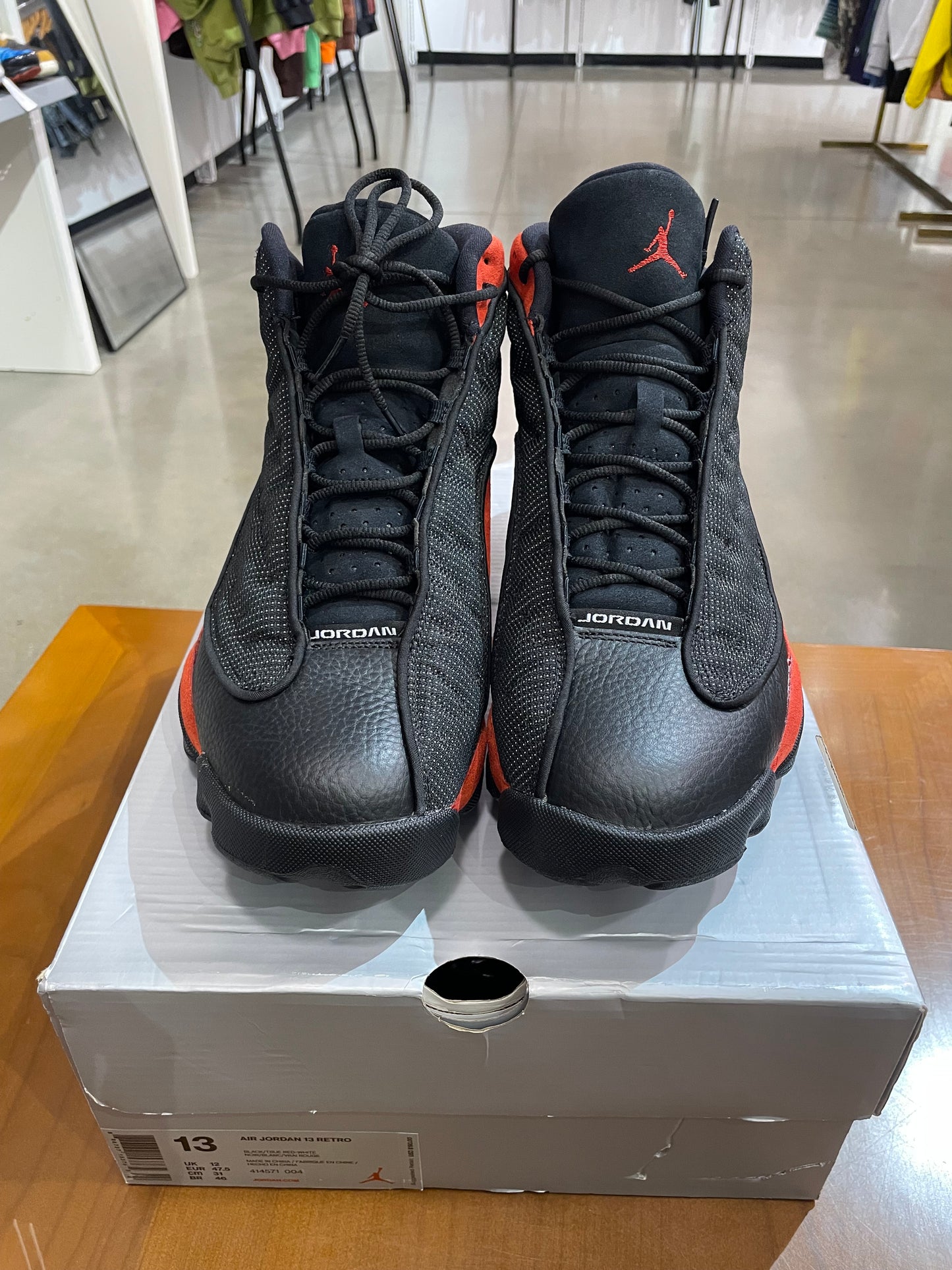 Preowned Air Jordan 13 Bred