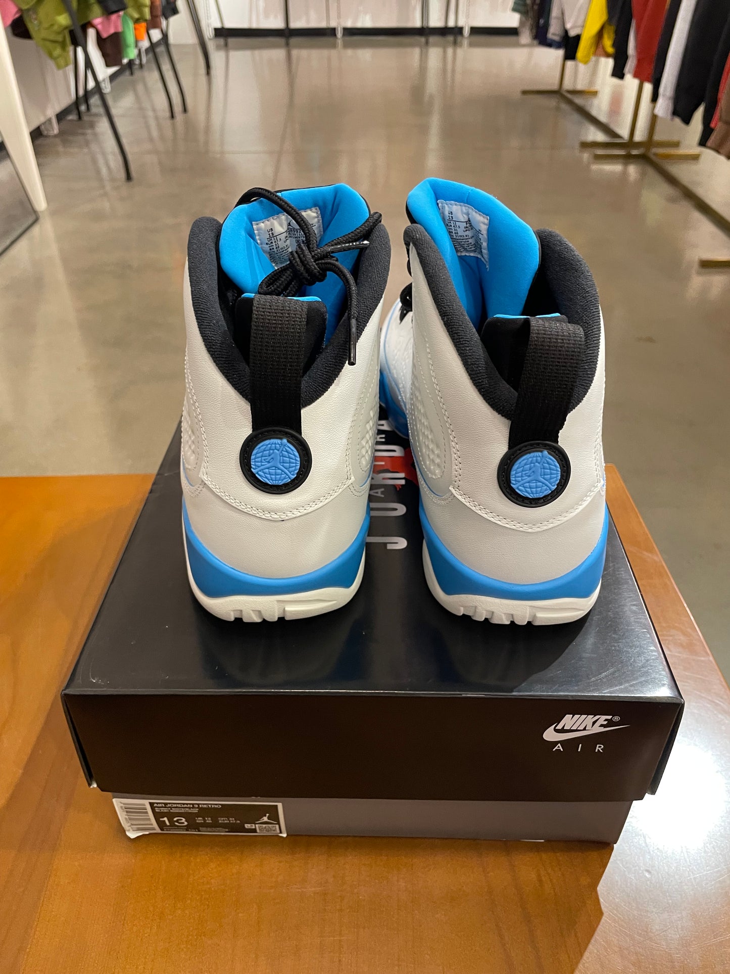 Air Jordan 9 Powder Blue