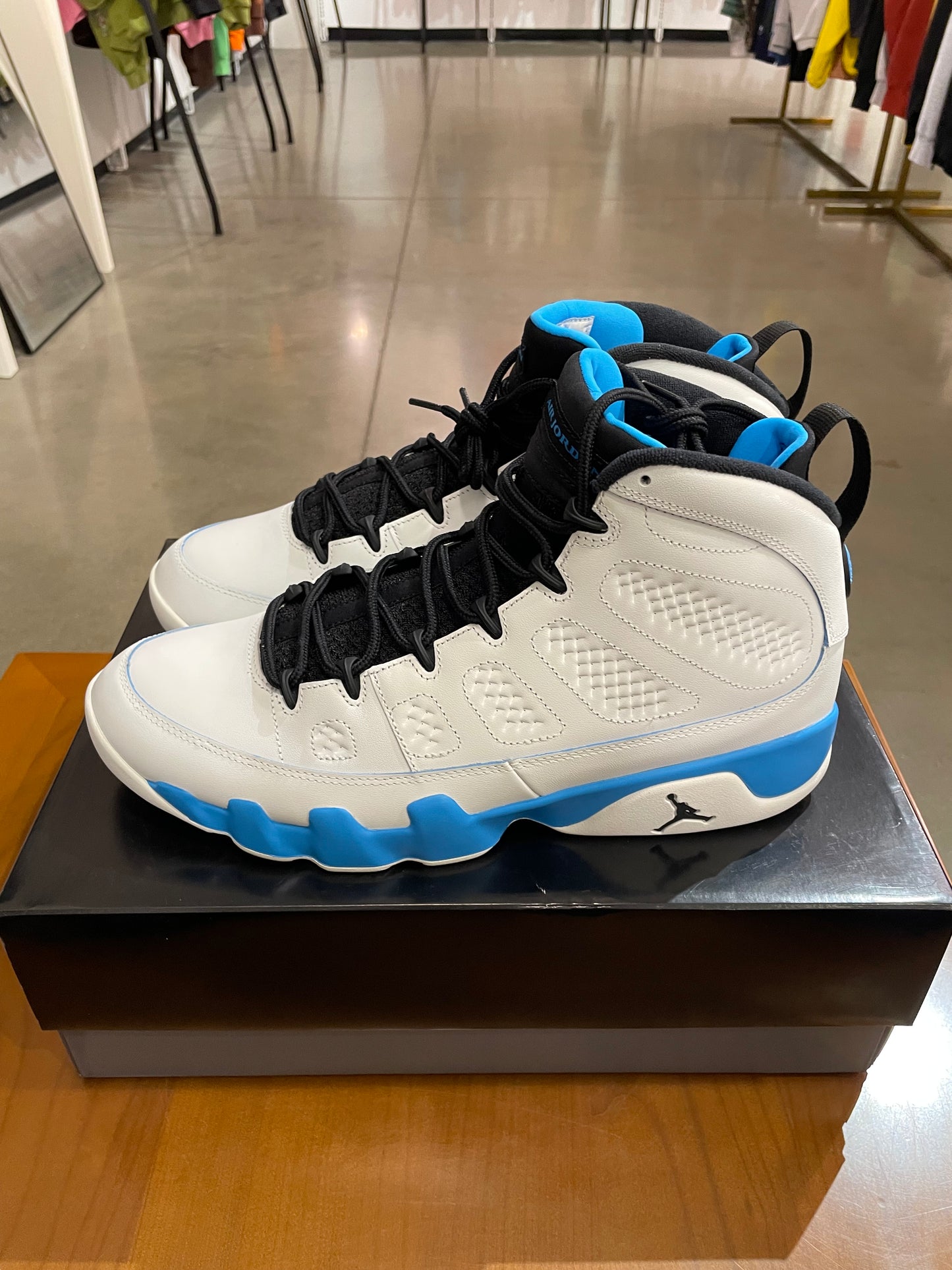 Air Jordan 9 Powder Blue