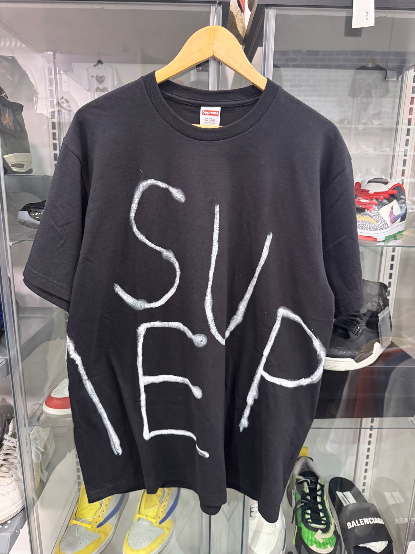 Supreme Painted Tee Black