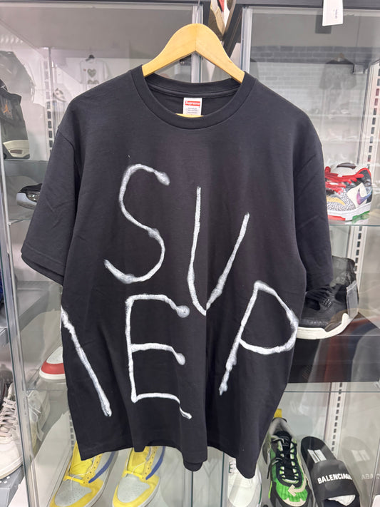 Supreme Painted Tee Black