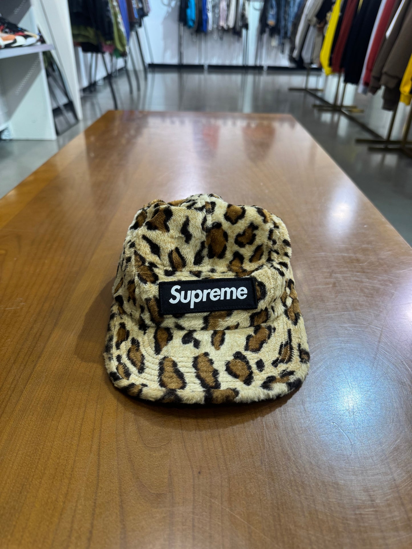 Preowned Supreme GOODENOUGH Crushed Rayon Camp Cap