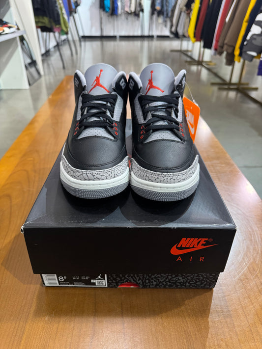 Air Jordan 3 Black Cement Reimagined