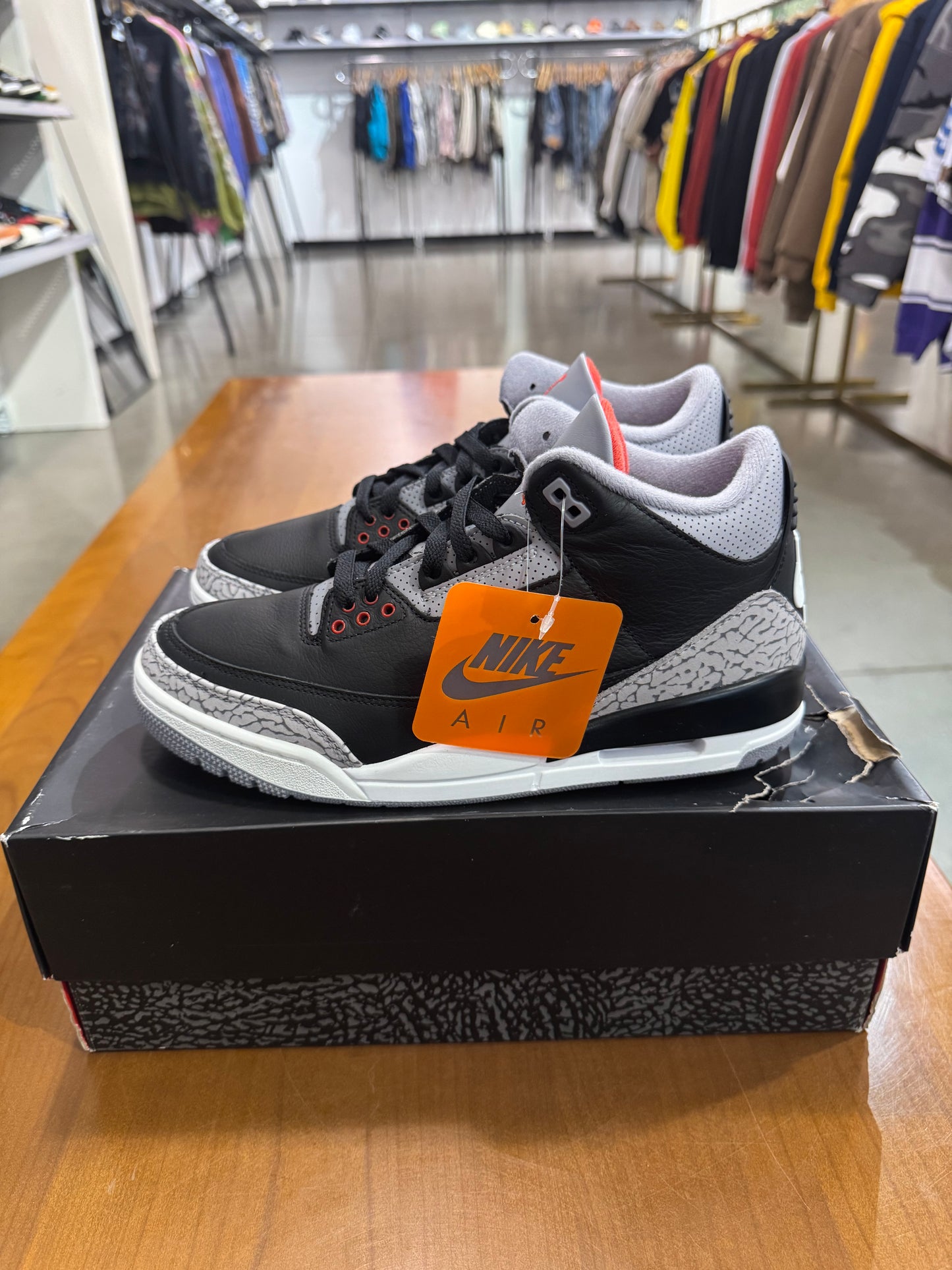 Air Jordan 3 Black Cement Reimagined