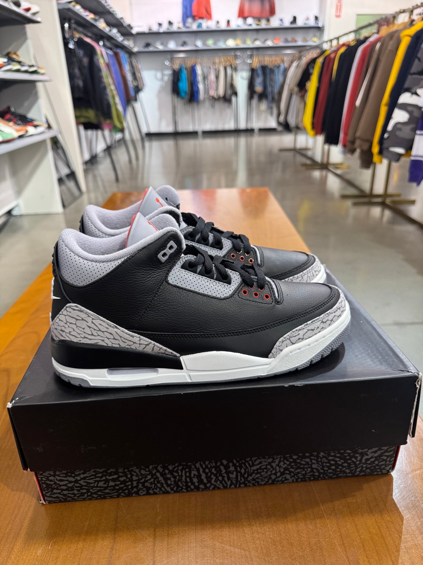 Air Jordan 3 Black Cement Reimagined