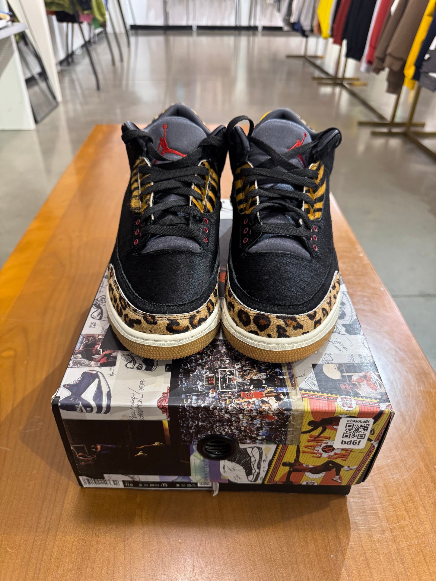 Preowned Air Jordan 3 Animal Instinct