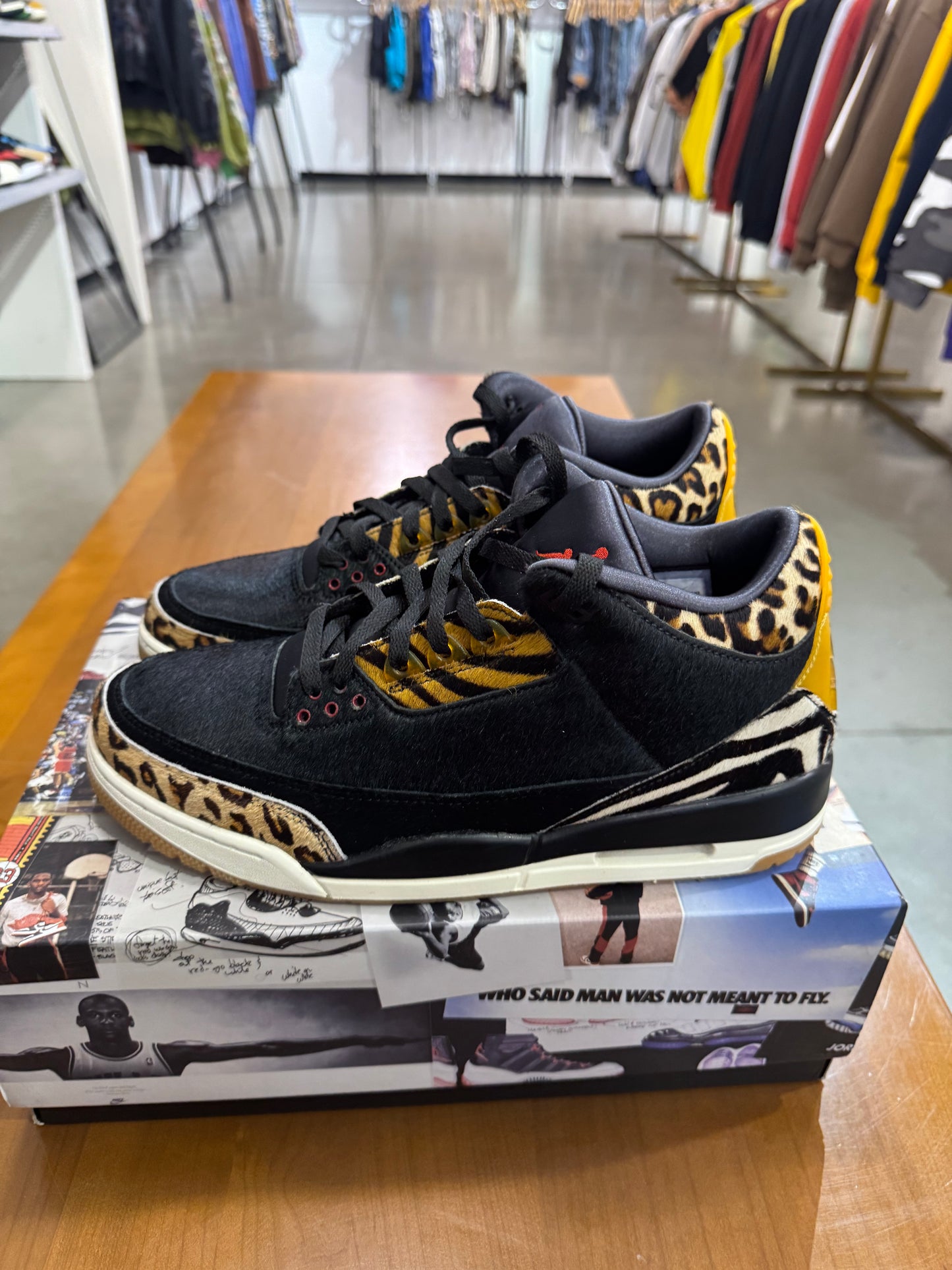 Preowned Air Jordan 3 Animal Instinct