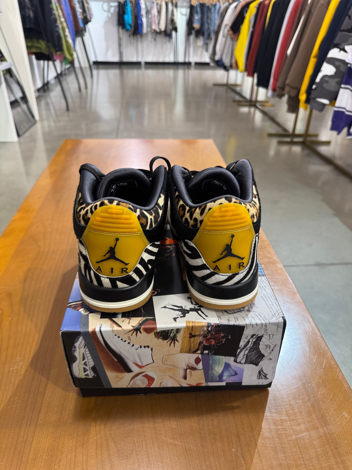 Preowned Air Jordan 3 Animal Instinct