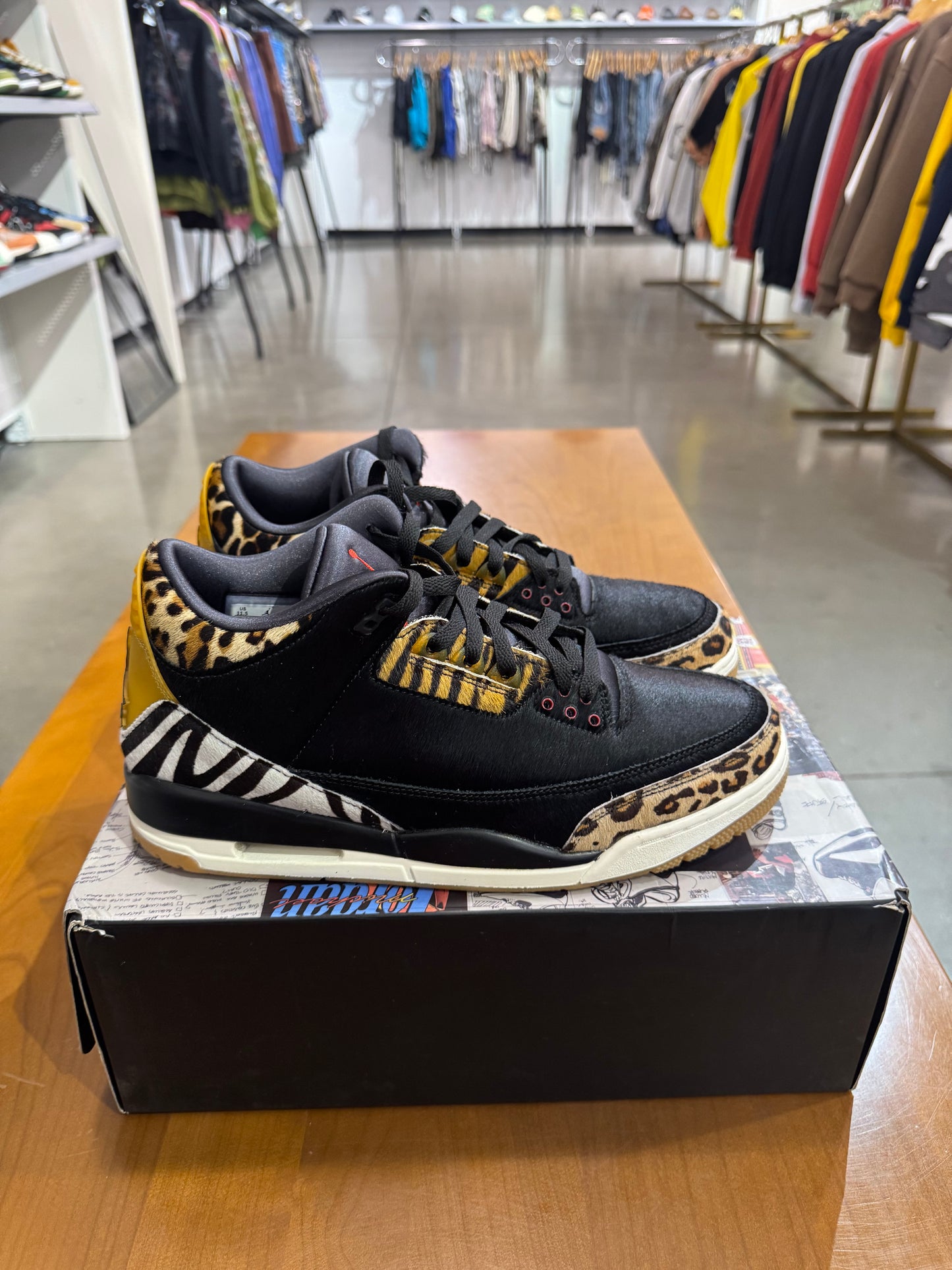 Preowned Air Jordan 3 Animal Instinct