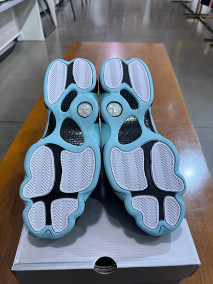 Air Jordan 13 Black Island Green