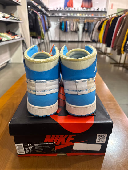 Preowned Off White Air Jordan 1 UNC