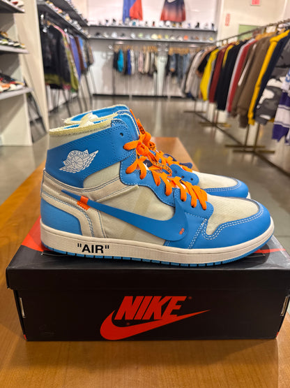 Preowned Off White Air Jordan 1 UNC