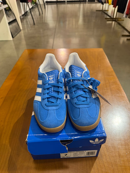 Adidas Gazelle Blue White Gum