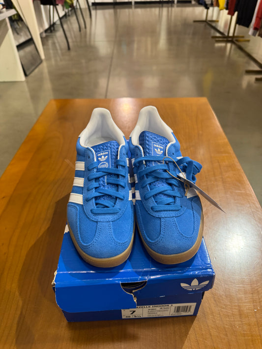 Adidas Gazelle Blue White Gum