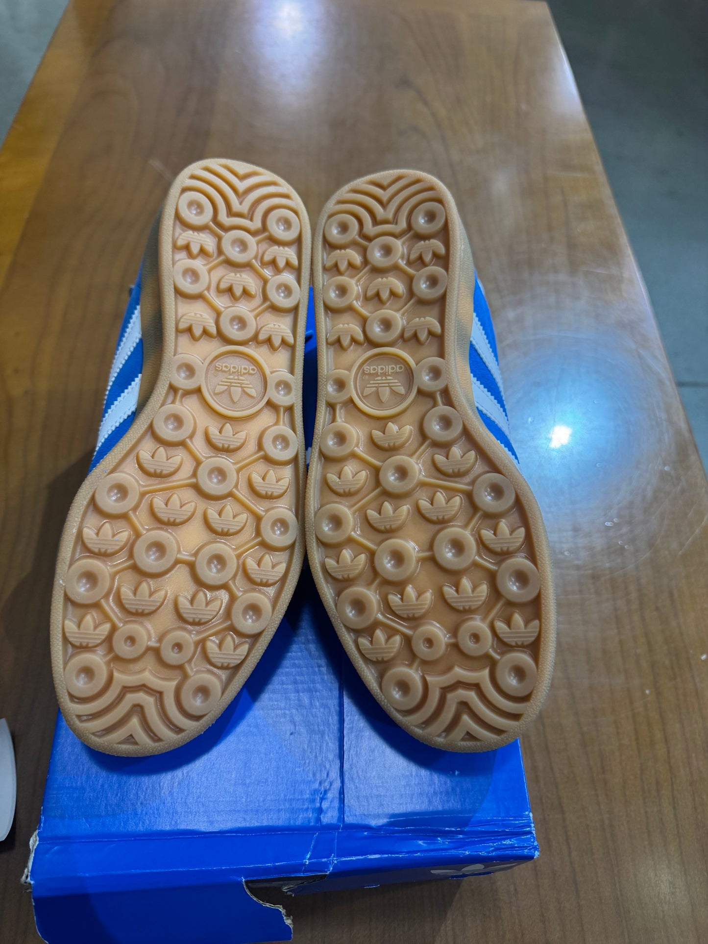 Adidas Gazelle Blue White Gum