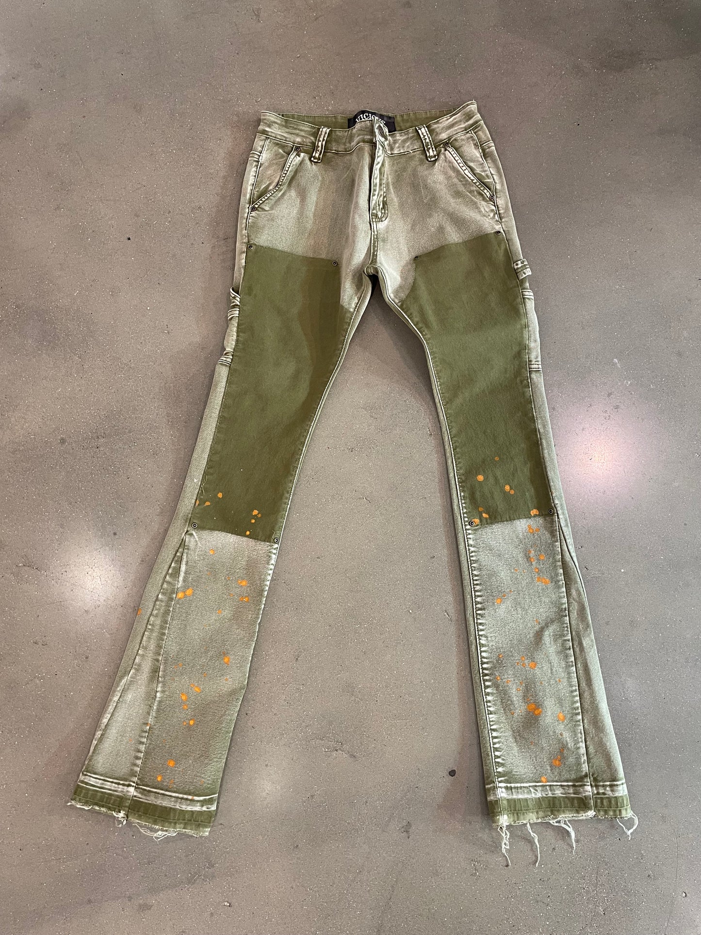 Preowned Vicious Jeans Green