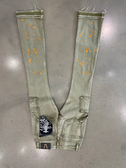 Preowned Vicious Jeans Green