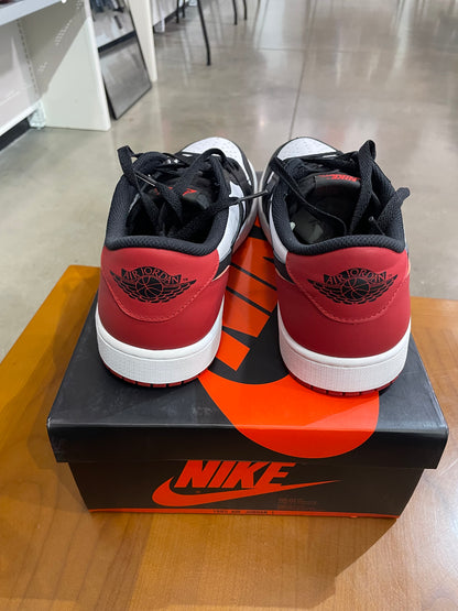 Preowned Air Jordan 1 Low Black Toe