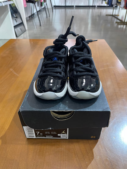 Preowned Air Jordan 11 Low Space Jam