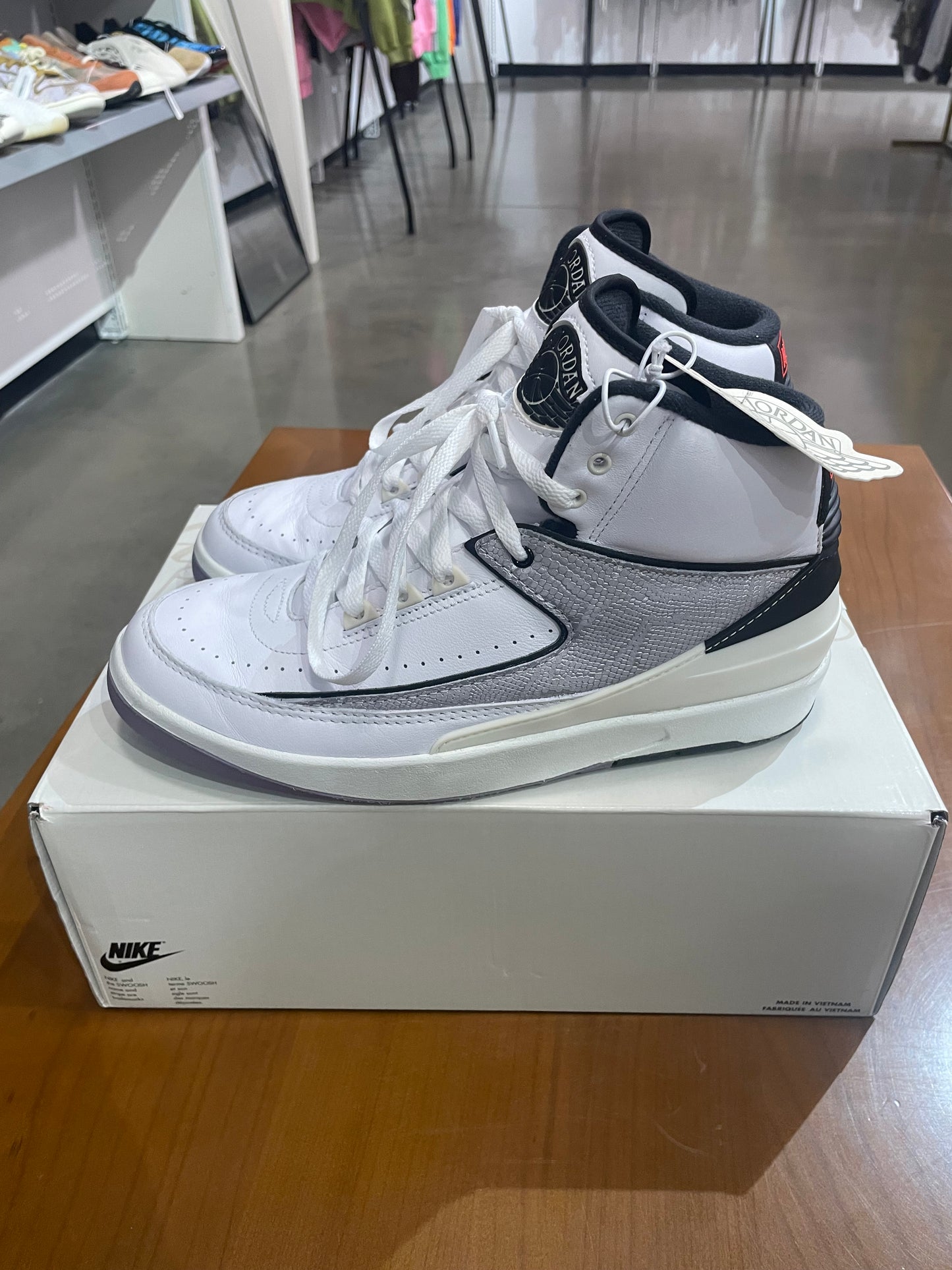 Preowned Air Jordan 2 Python