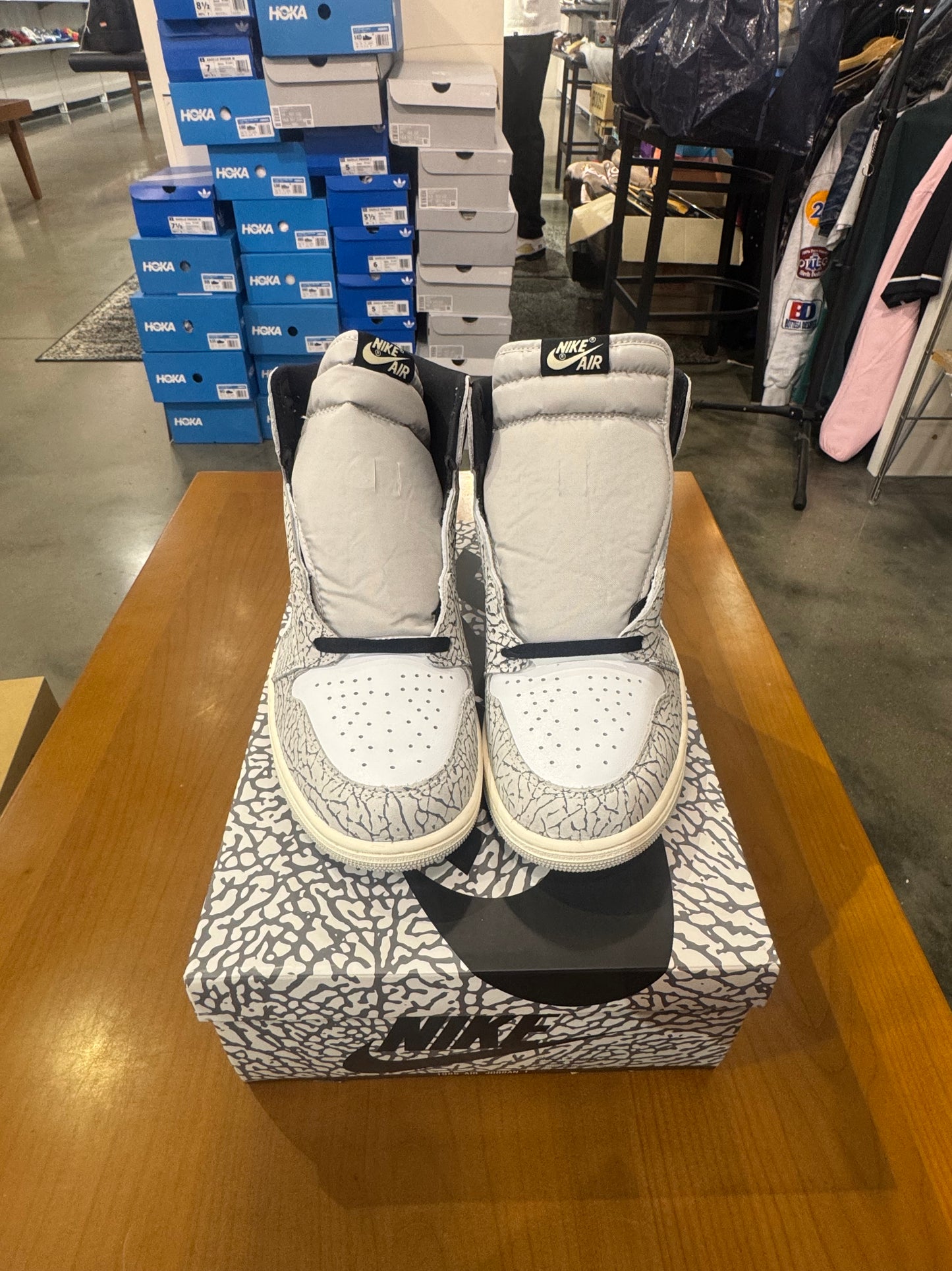 Air Jordan 1 White Cement