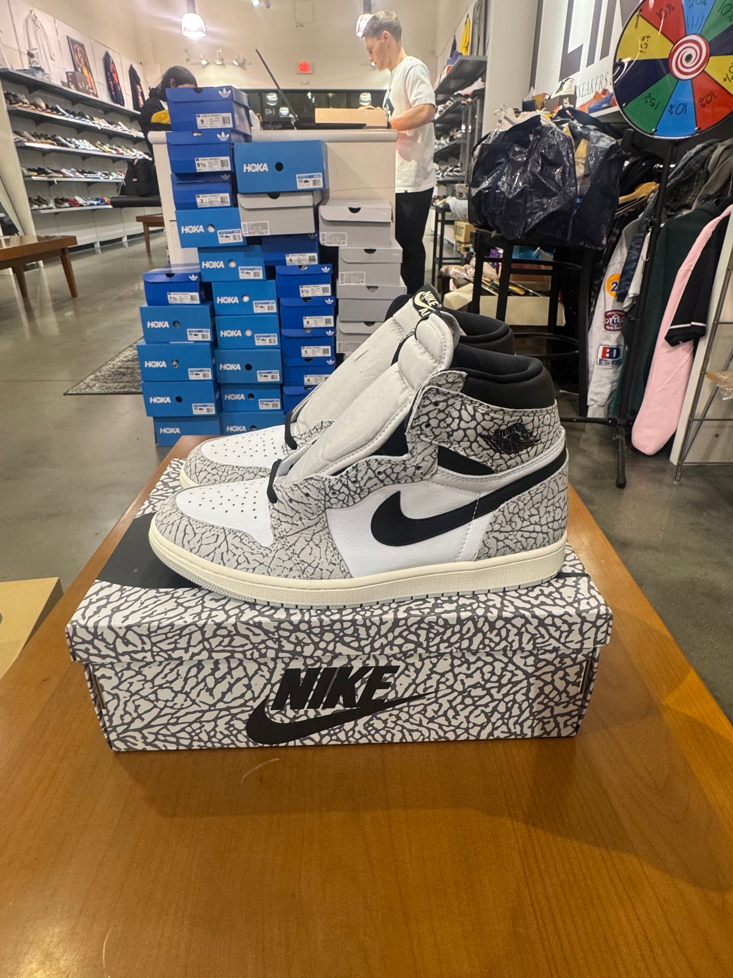 Air Jordan 1 White Cement