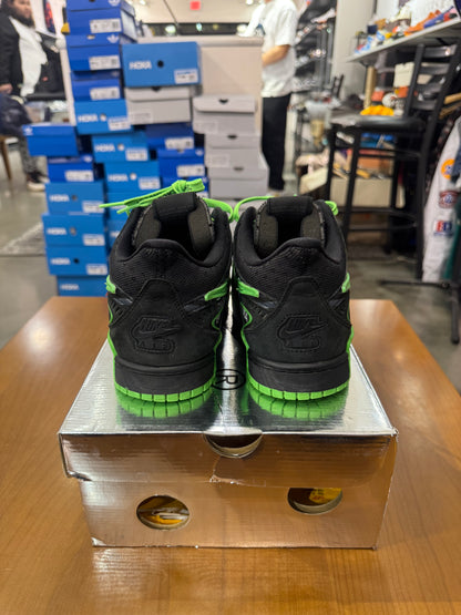 PO Off White Rubber Dunk Low Green Strike