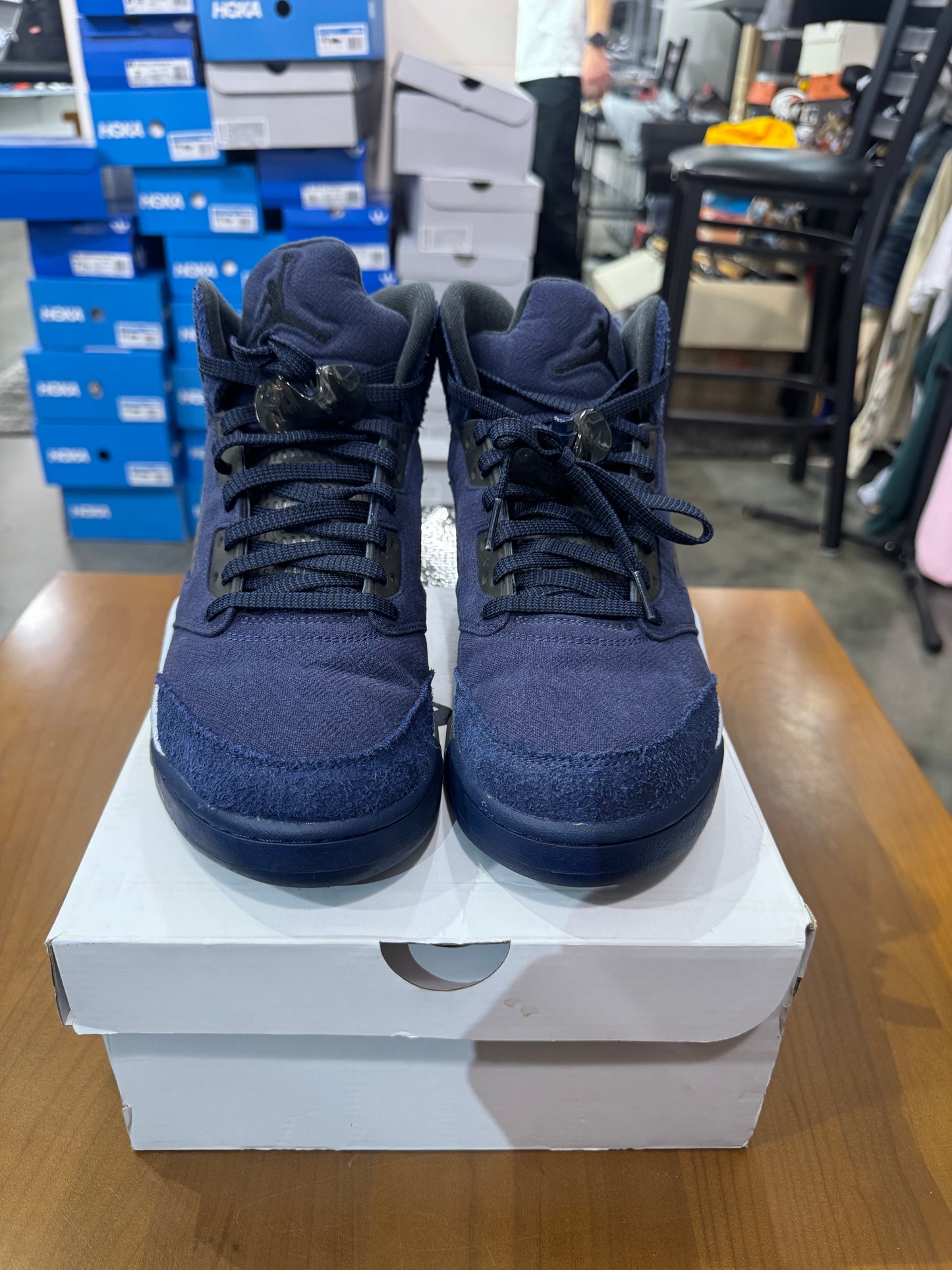 Preowned Air Jordan 5 Georgetown