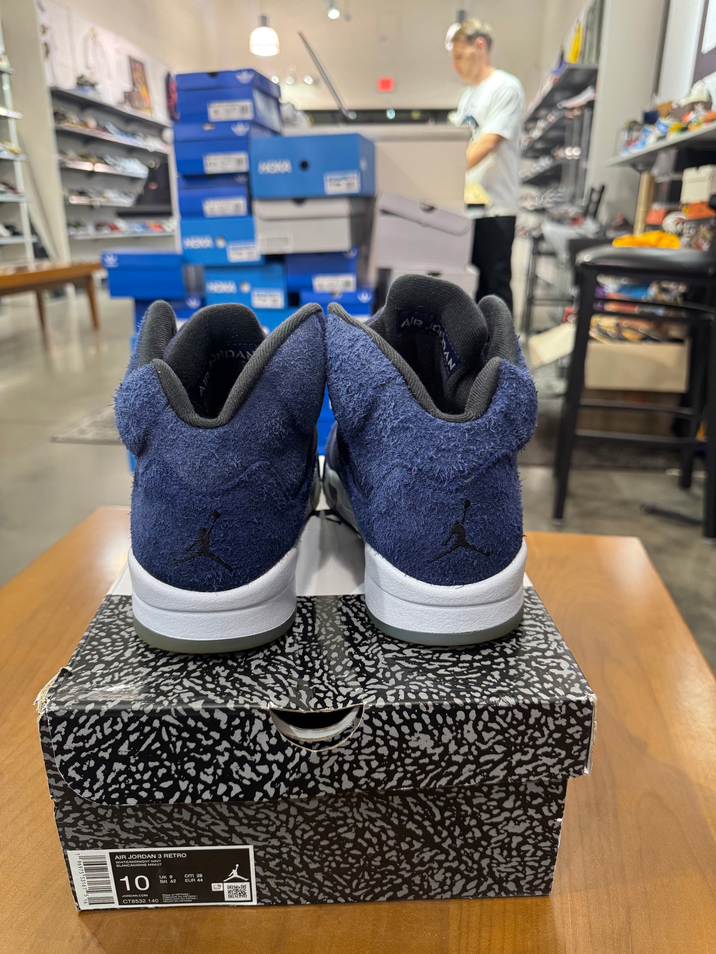 Preowned Air Jordan 5 Georgetown