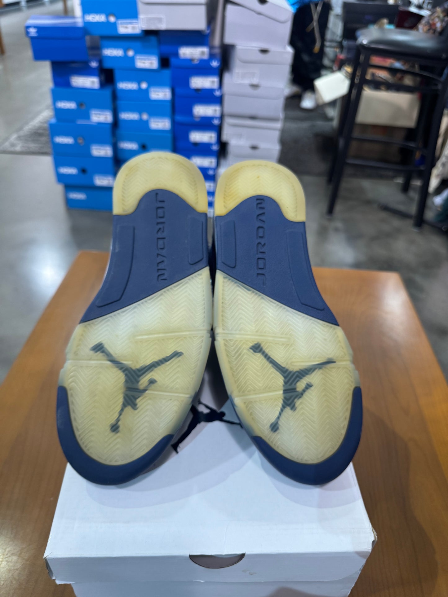Preowned Air Jordan 5 Georgetown