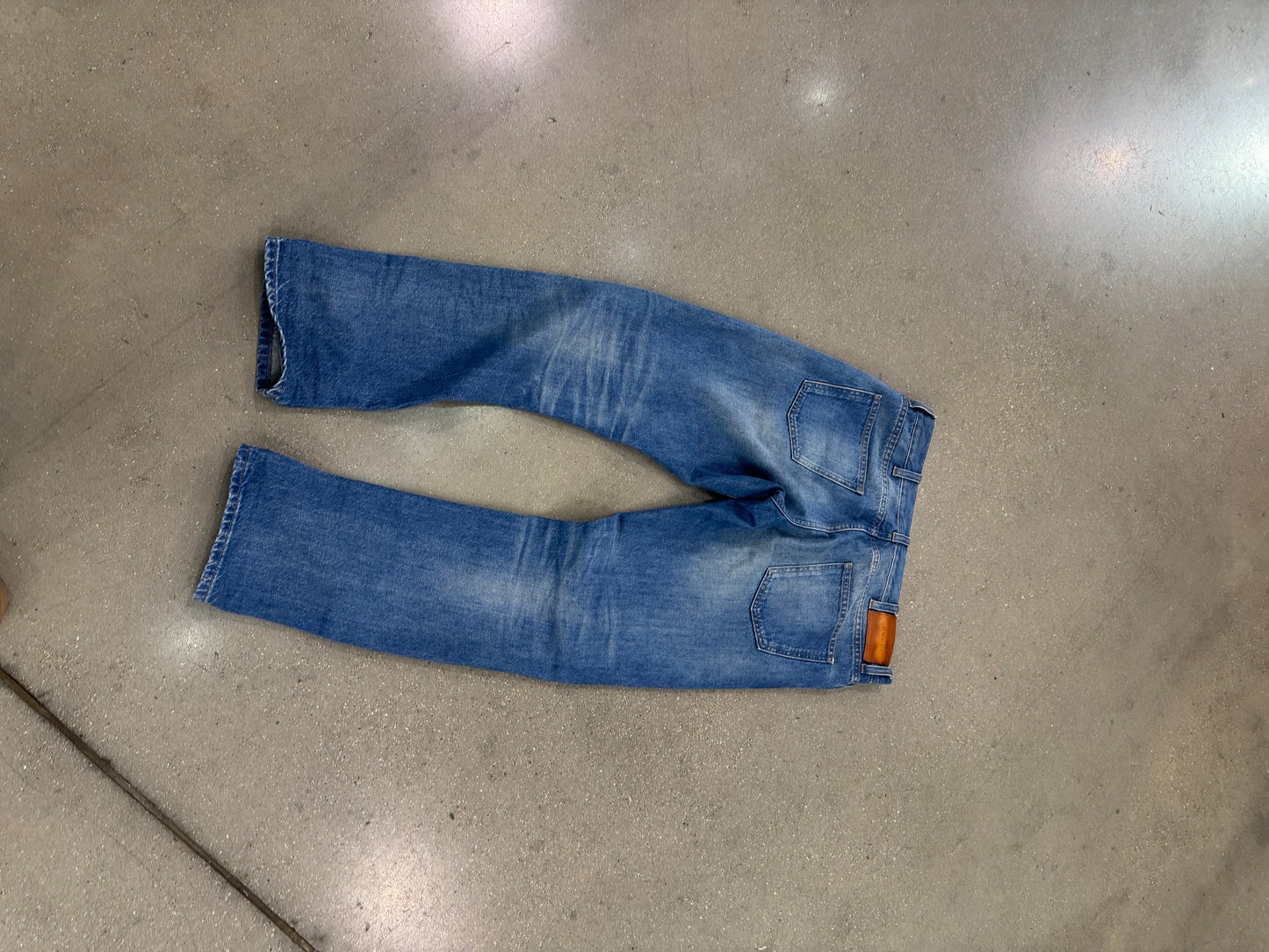 Preowned Gucci Mens Stripe Denim