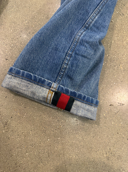 Preowned Gucci Mens Stripe Denim