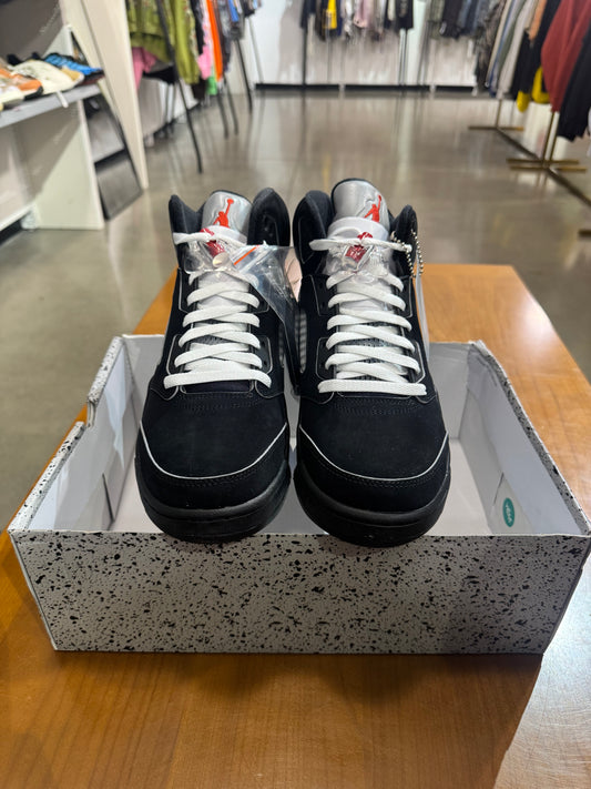 Air Jordan 5 Black Metallic Reimagined (No Box Lid)