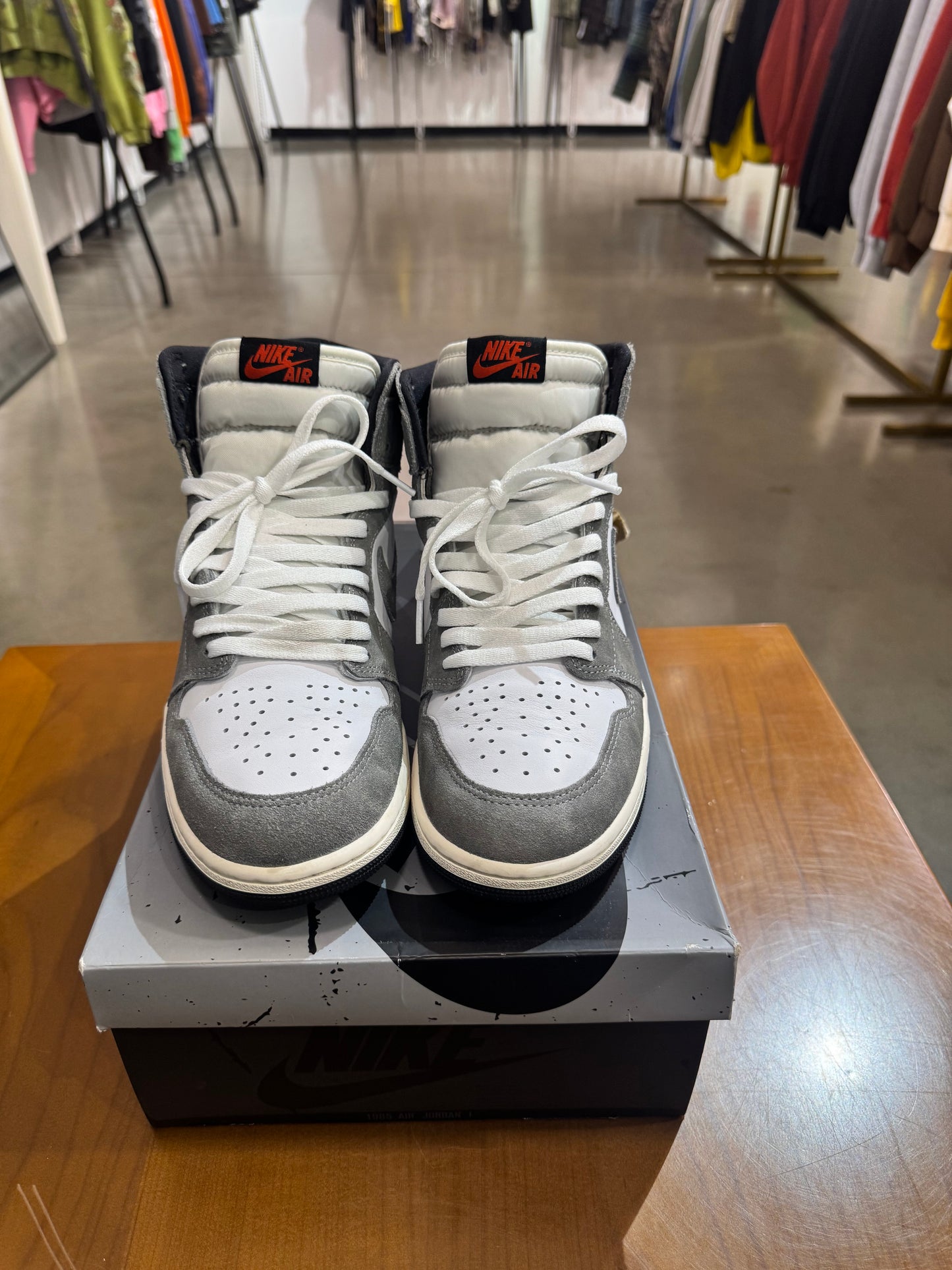 Preowned Air Jordan 1 Washed Black